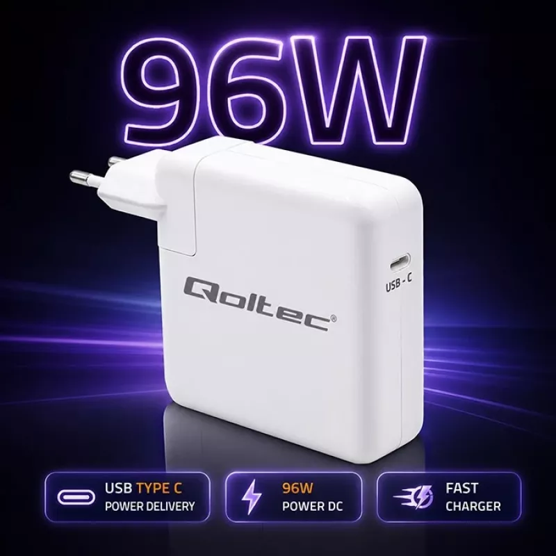 Laturi USB-C 96W 5V 20V 3A 4,8A