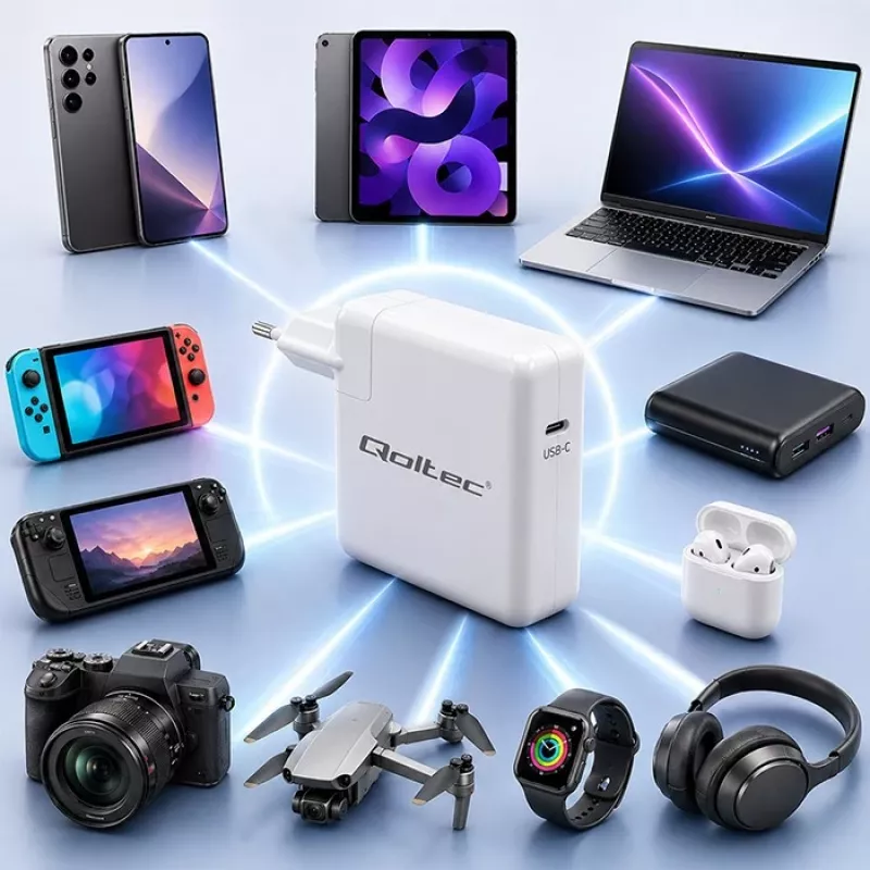 Laturi USB-C 96W 5V 20V 3A 4,8A