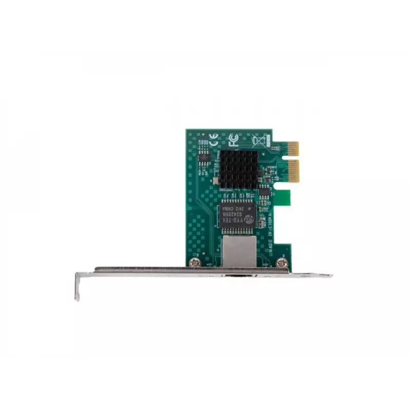 Verkkokortti PCI Express x1 1x RJ45 2,5 Gbit/s 1ed Low Profile