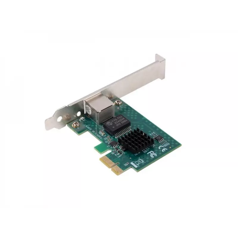 Verkkokortti PCI Express x1 1x RJ45 2,5 Gbit/s 1ed Low Profile