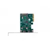 Verkkokortti PCI Express x1 -> 2x USB-C 3.2 Gen 2x1 LED Low Profile