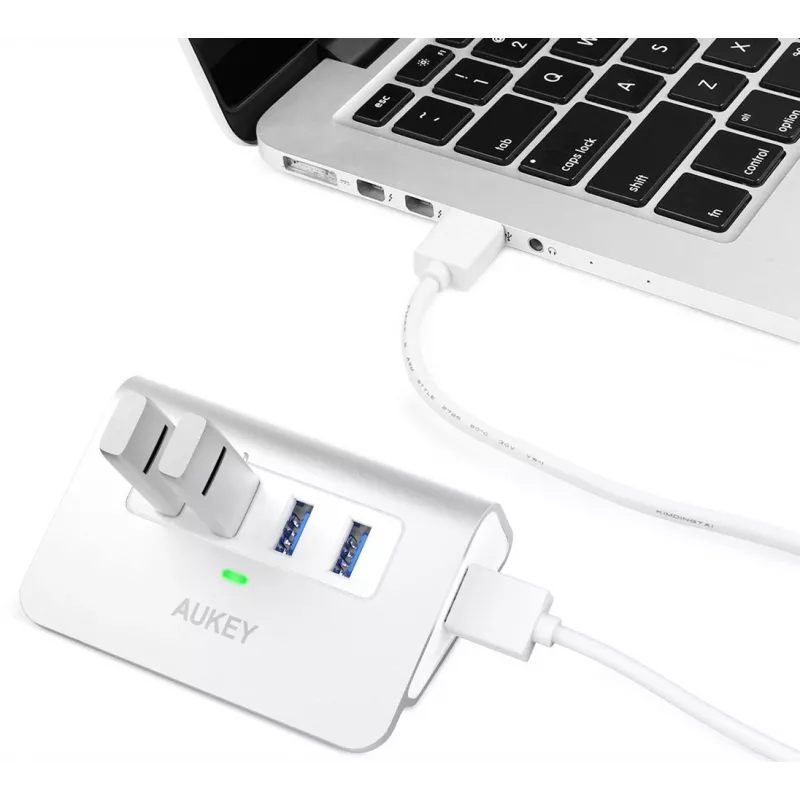 USB-keskitin CB-H5 alumiini | 4x USB 3.0 | 5 Gbit/s