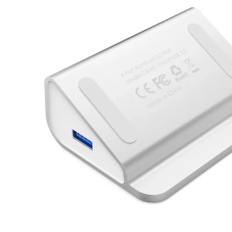 USB-keskitin CB-H5 alumiini | 4x USB 3.0 | 5 Gbit/s