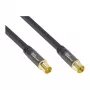 Good Connections TV-antennikaapeli SmartFLEX musta 1 m