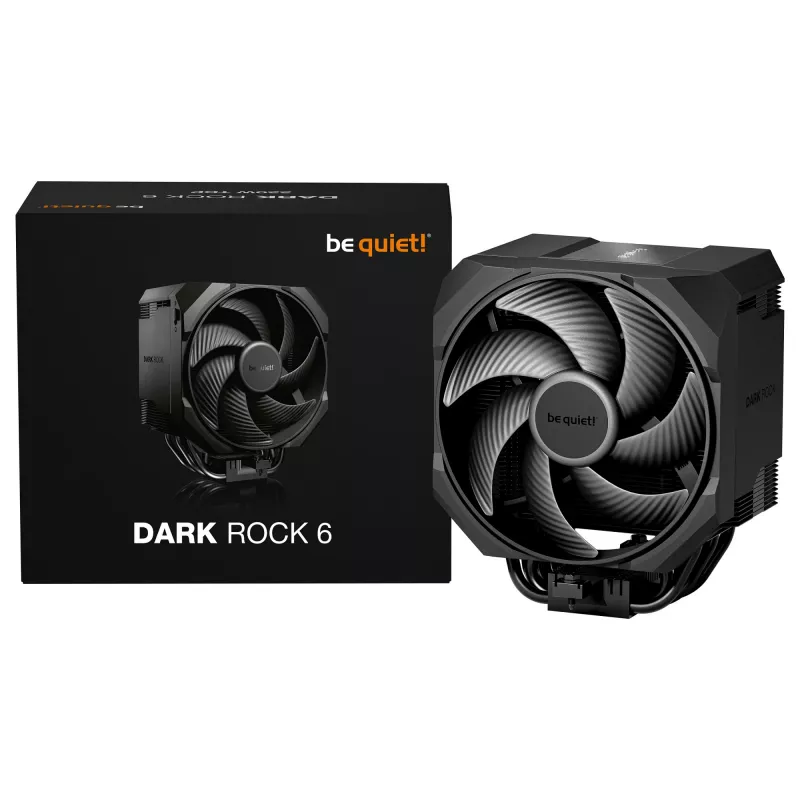 K-jäähdytin be quiet! Dark Rock 6 AMD AM5/AM4 Intel 1851/1700/1200/1150/1151/1155