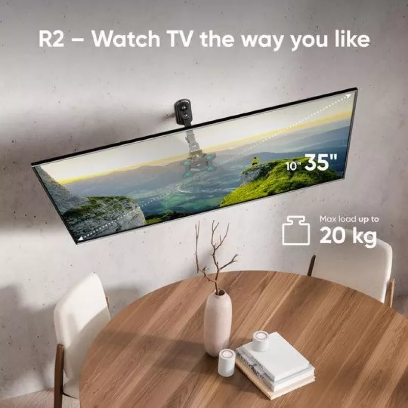 TV-tarvike seinäteline /10-35/SCHWARZ R2-B Onkron