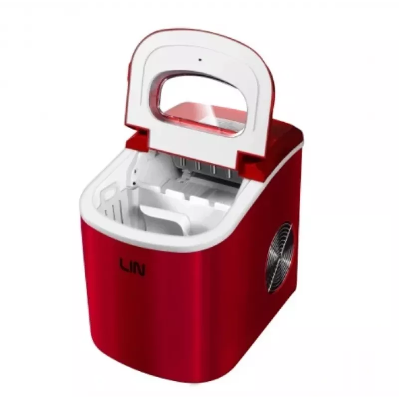 Kannettava jääpalakone LIN ICE PRO-R12 punainen