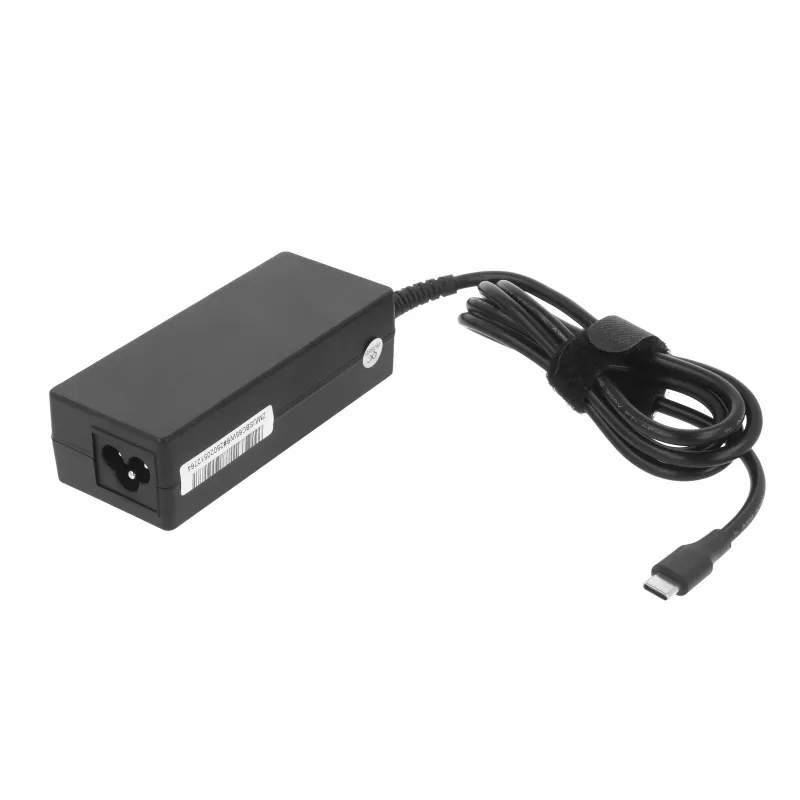 Kannettavan tietokoneen virtalähde 65W USB-C 5V-9V-12V-15V-20V/3A, 20V/3,25A PD