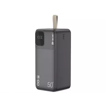 Tracer 47825 Prime-V5 50000mAh QC22.5W+PD20W varavirtalähde, musta
