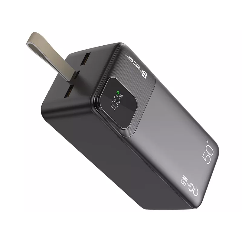 Tracer 47825 Prime-V5 50000mAh QC22.5W+PD20W varavirtalähde, musta