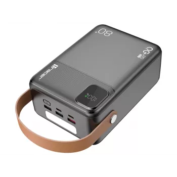 Tracer 47826 Prime-V8 80000mAh QC22.5W+PD20W varavirtalähde, musta