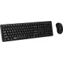 Rapoo 8150M Silent Multi-Mode näppäimistö-hiiri-sarja QWERTZ DE langaton musta