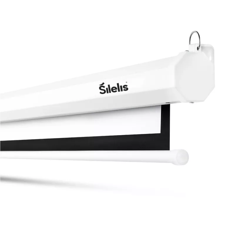 Silelis sähköinen valkokangas 203x152 cm ESE-1