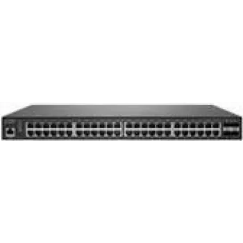 SonicWall-kytkin SWS14-48FPOE - kytkin - hallittava - 48 x 10/100/1000 (PoE+) + 4 x 10 Gigabit SFP+ - rack-asennettava - PoE+ (740 W) - 3 vuoden 24x