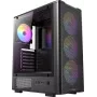 ANTEC VX-310 ARGB ATX, Micro-ATX, ITX Mid Tower pelitietokonekotelo, musta (0-761345-10232-2)