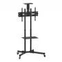 VALUE LCD-/TV-rullateline, 37-70 tuumaa, enintään 50 kg, musta