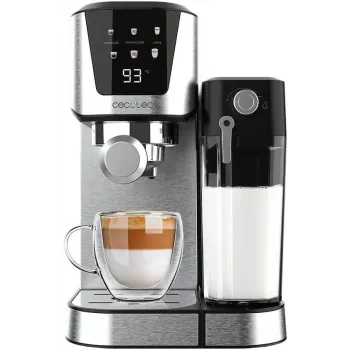 Cecotec-kahvinkeitin | Power Espresso 20 Cream | pumppupaine 20 bar | integroitu maidonvaahdotin | puoliautomaattinen | 1350 W