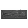 Näppäimistö Multimedia USB CYRILL/MUSTA KB-MCH-05-CYRL Gembird