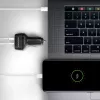 AXAGON PWC-PQ38 38W autolaturi 2x portti USB-A+C