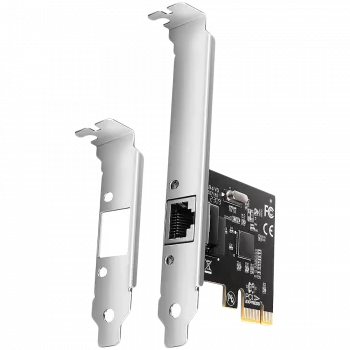 Axagon Gigabit Ethernet PCI-Express verkkokortti uudella versiolla Realtek-piirisarjasta RTL8111L.