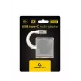 Gembird A-CM-HDMIF-02-SG USB-näytönohjainadapteri 3840 x 2160 pikseliä harmaa