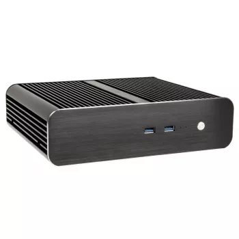 Akasa Euler S tuulettimeton Thin-Mini-ITX-kotelo, OEM – musta
