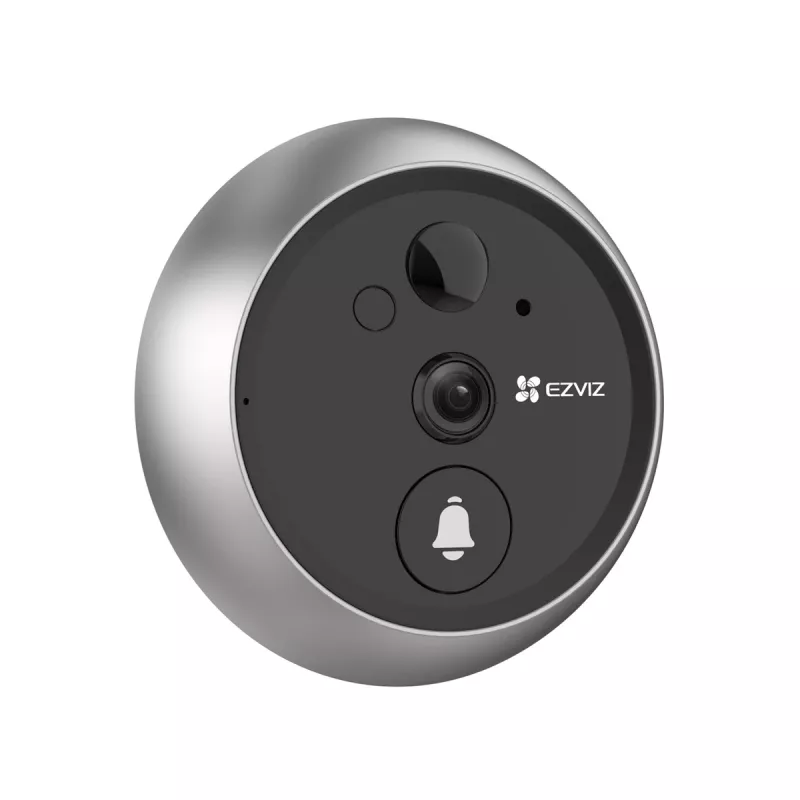EZVIZ DP2 2K videopuhelin-ovipuhelin 3 MP 10,9 cm (4.3) hopea