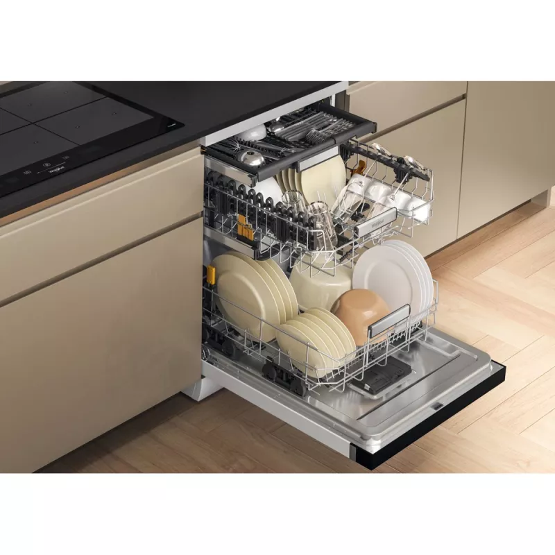 Whirlpool W7F HS51 vapaasti seisova 15 astiastoa B