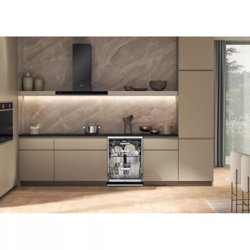 Whirlpool W7F HS51 vapaasti seisova 15 astiastoa B