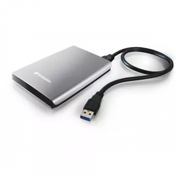Verbatim Store 'n' Go USB 3.0 kannettava kiintolevy 2 TB hopea