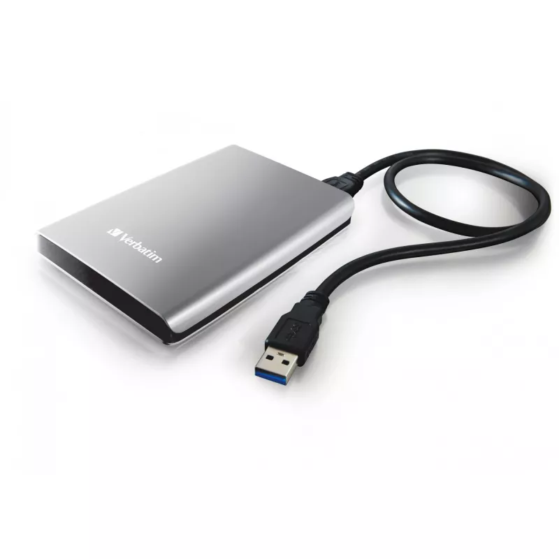 Verbatim Store 'n' Go USB 3.0 kannettava kiintolevy 2 TB hopea