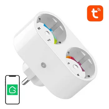 Kaksinkertainen älypistoke WiFi Gosund SP211 3500W, Tuya