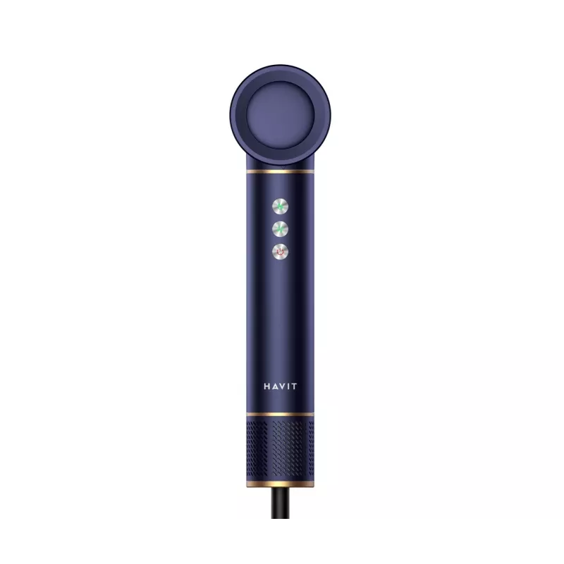 Havit HD634-EU monitoimistyler kuumailmaharja, 1300 W, 4 lisäosaa, sininen