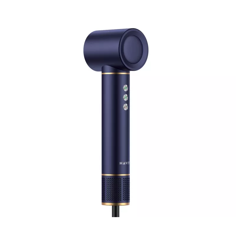 Havit HD634-EU monitoimistyler kuumailmaharja, 1300 W, 4 lisäosaa, sininen