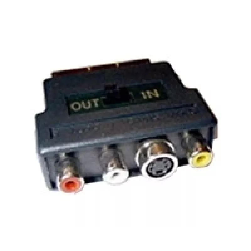 Adapteri EURO/SVHS-3RCA (Cinch)