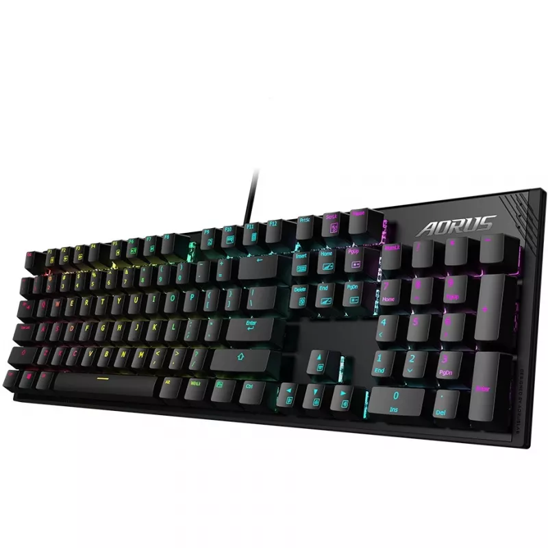 Gigabyte AORUS K1 - näppäimistö - taustavalo