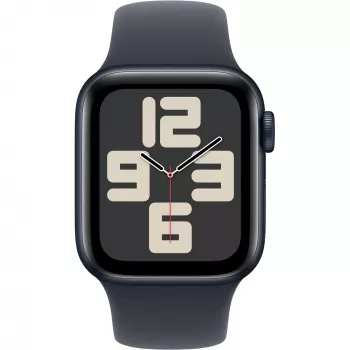 APPLE Watch SE GPS + Cellular 40 mm keskiyö alumiinikuori keskiyö sport-rannekkeella – S/M