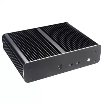 Akasa Euler TX Plus Intel LGA1700 alumiini tuuletinon Thin mini-ITX kotelo - kotelo