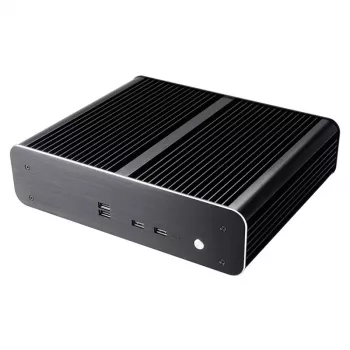 Akasa Euler TX Plus Intel LGA1700 alumiini tuuletinon Thin mini-ITX kotelo - kotelo
