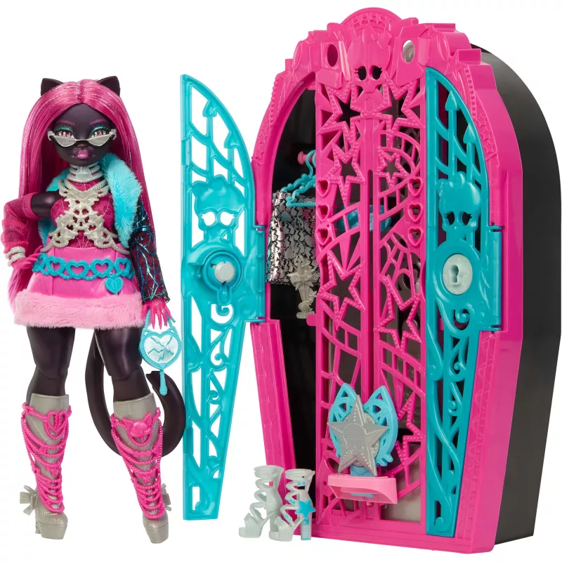 Monster High nukke Catty musta
