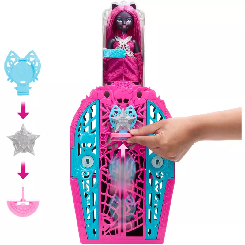 Monster High nukke Catty musta