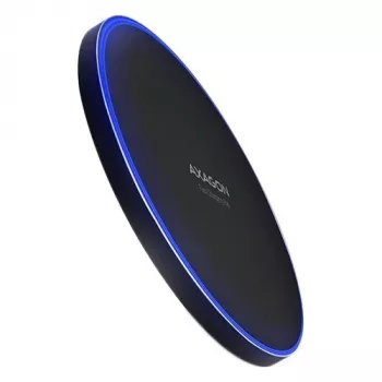 AXAGON WDC-P10T ohut langaton pikalatausalusta, Qi 5/7,5/10 W, Micro-USB