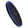 AXAGON WDC-P10T ohut langaton pikalatausalusta, Qi 5/7,5/10 W, Micro-USB
