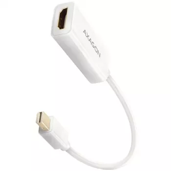 AXAGON RVDM-HI14NW – 0,15 m – Mini DisplayPort – HDMI – uros – naaras – suora