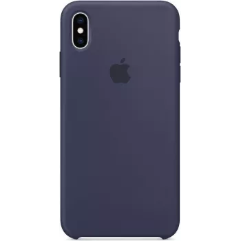 Apple silikonikotelo iPhone XS Max Midnight Blue