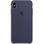 Apple silikonikotelo iPhone XS Max Midnight Blue