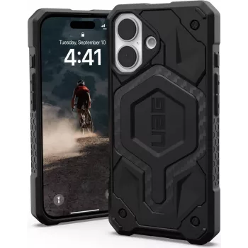 UAG Urban Armor Gear Monarch -kotelo | Apple iPhone 16 | hiilikuitu | 114462114242 (114462114242)