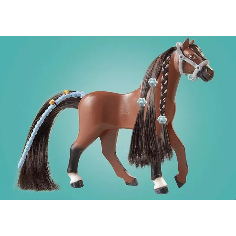 Figuurisarja hevoset 71355 Zoe ja Blaze esteineen