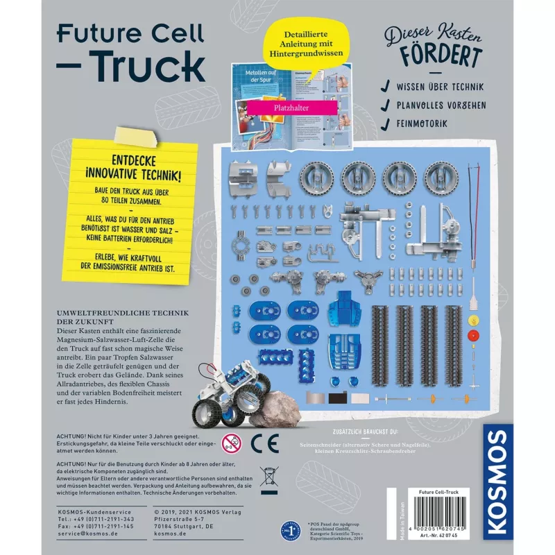 Future Cell-Truck, kokeilupakkaus