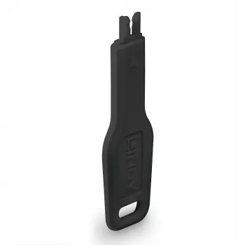 Lindy avain RJ45-portin lukkoon musta (47890)